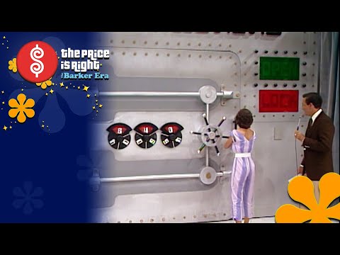 Contestant Tries to Crack SAFE CRACKERS Code to Win An African Safari! - The Price Is Right 1984