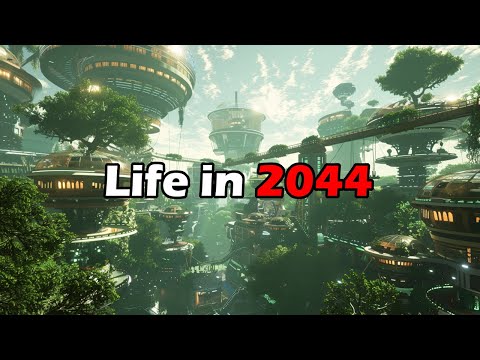 Life in 20 years - My 2044 Predictions - AGI, Fusion, Biotech, Quantum - Milestones and Impacts!