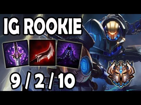 Jayce vs Ryze [ IG Rookie ] Lol Challenger Korea