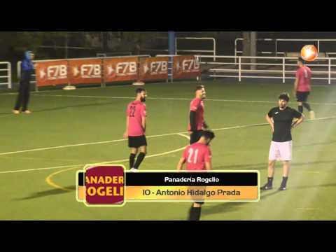 Fútbol 7 Bravo. Primera. Jornada 10. Los Urracas 2 - 3 Panadería Rogelio