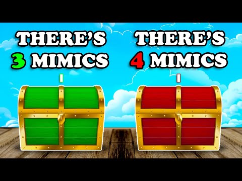 Many Chests Are Lying To You, Figure Out Which - Mimic Logic