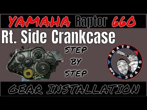 Yamaha Raptor 660 Complete Right Side Crankcase Rebuild Pt. 2