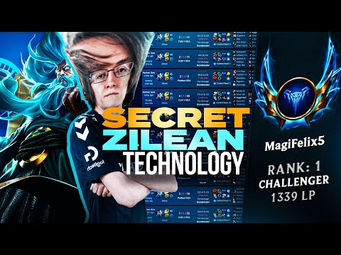 How MagiFelix climbed to Rank 1 EUW with 5cspm Zilean Mid...