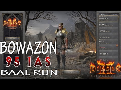 Test 95 ias Baal run - Faith Multi Shot Amazon - Diablo 2 Resurrected