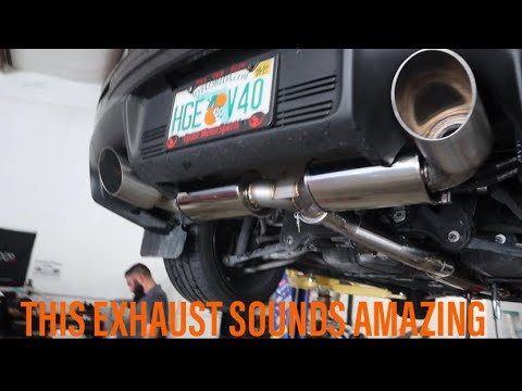 ETS DUAL MUFFLER V3 EXHAUST // EVO X