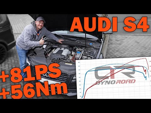 OK-Chiptuning - Audi S4 (B8) 3.0TFSI | Stage 1 Motor - Getriebesoftware auf 437PS 504Nm