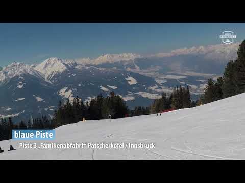Piste 3 auf dem Patscherkofel / Innsbruck