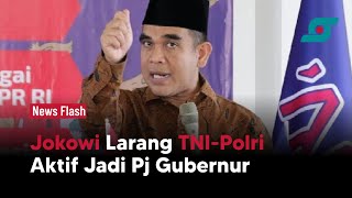 Jokowi Larang TNI-Polri Aktif Jadi Pj Gubernur | Opsi.id