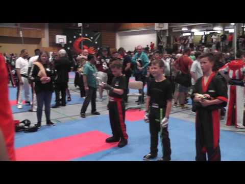 2017-06-17 Tyler Felde LK -40Kg Siegerehrung IDM der WKU - Tylers 14. DM - Sugambrer Fightclub