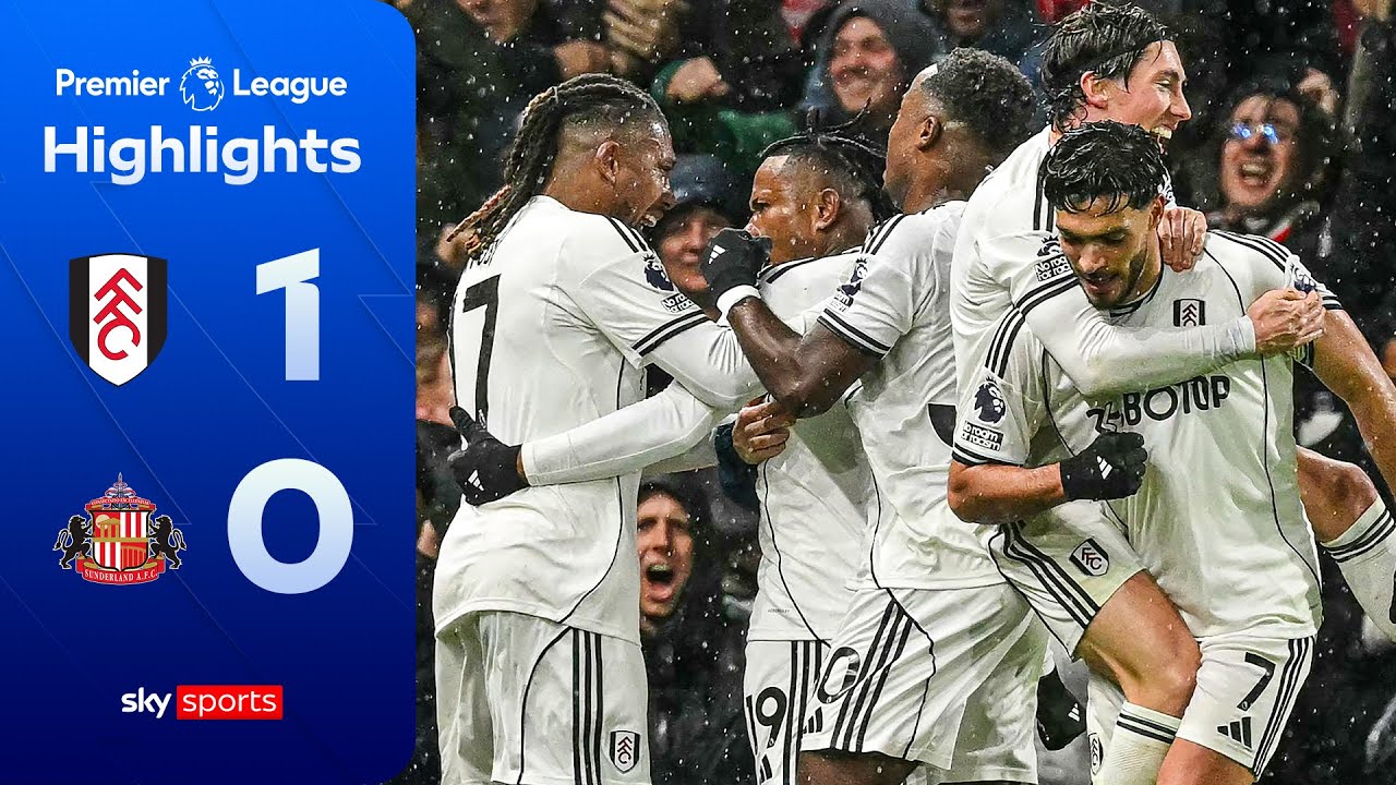 Raul Jimenez scores late winner! | Fulham 1-0 Sunderland | Premier League Highlights