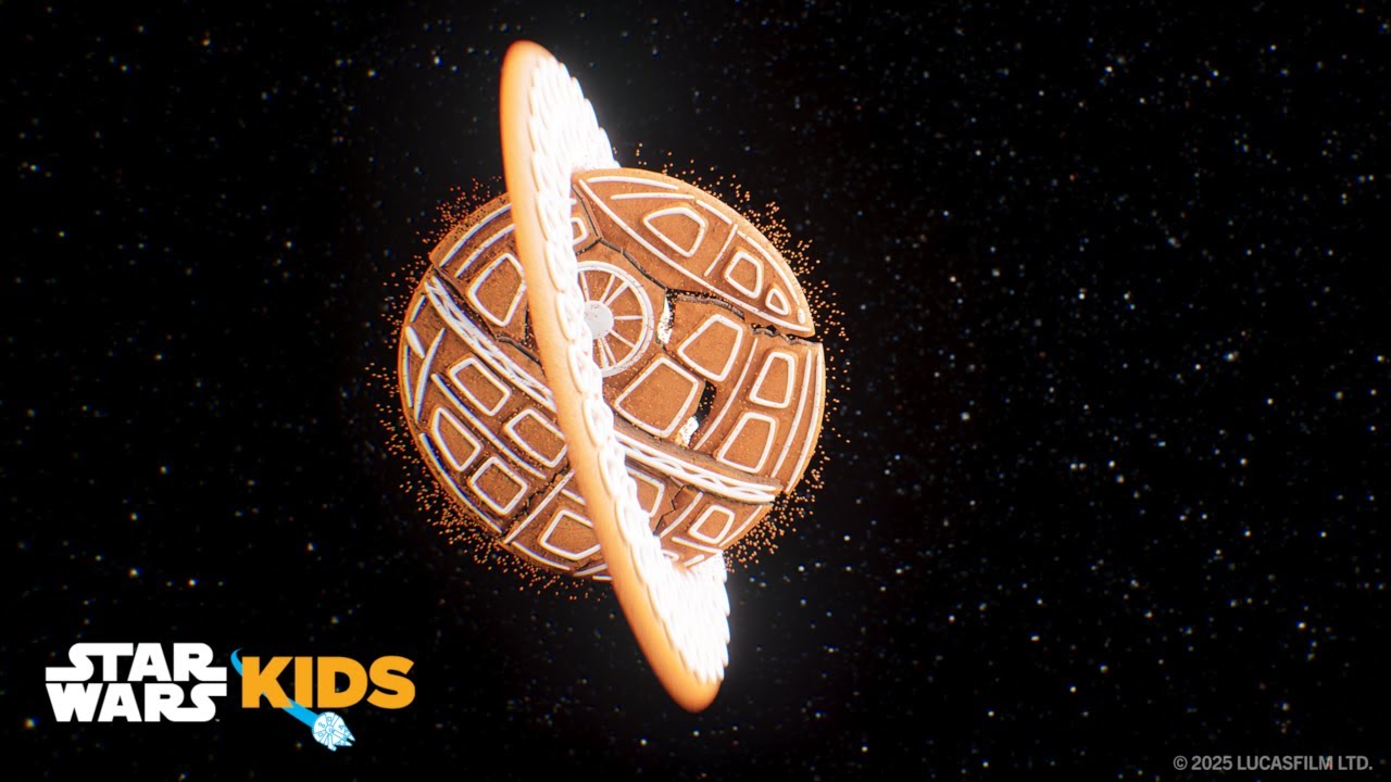 The Gingerbread Death Star Crumbles 🍪💥 | @StarWarsKids - YouTube