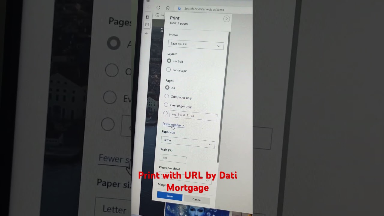How to Print with URL