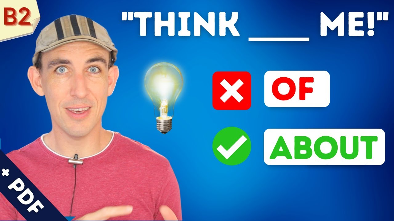 Which Preposition to Use after Verbs... EXPLAINED! 🔥