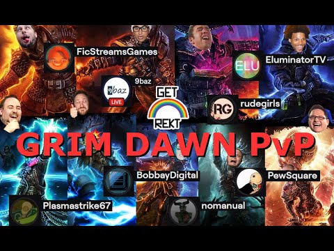 Grim Dawn PvP - Yellow only Tournament, Highlights and Streamed Matches