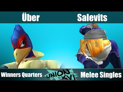 UnionXVI - Salevits (Sheik) Vs. Über (Falco) - Winners Quarters - Melee