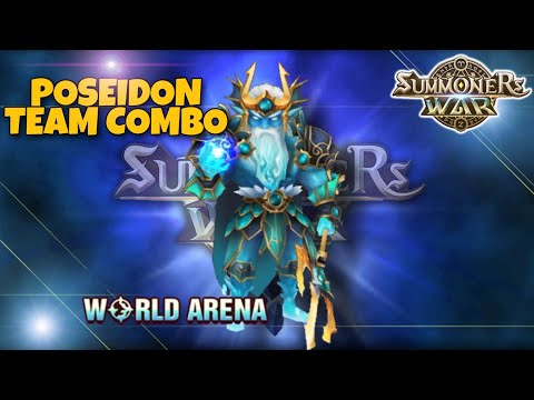 Poseidon Team Combo in World Arena Ep. 3 - Summoners War