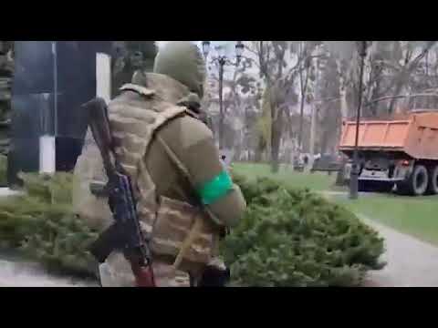 The monument to Georgy Zhukov, who liberated Europe from the Nazis,Was dedtroyed in Kharkiv!