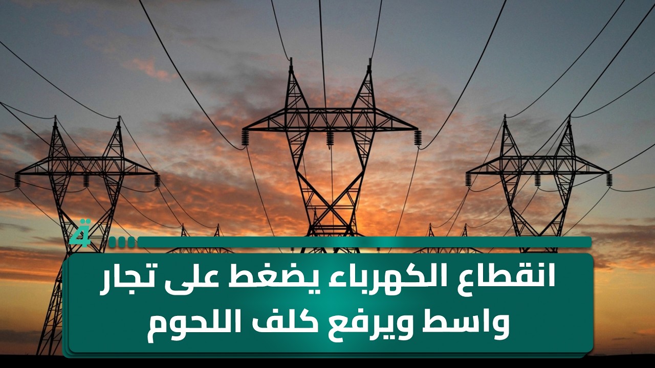 فيديو | انقطاع الكهرباء يضغط على تجار واسط ويرفع كلف اللحوم والألبان