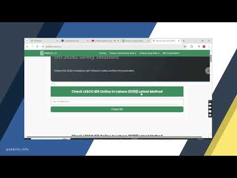 No More Worry! Check LESCO Bill Online Instantly