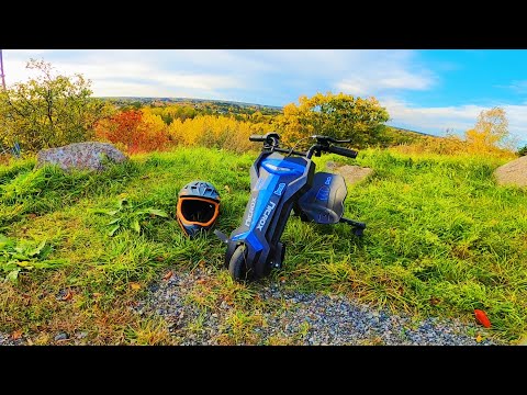 Nitrox 250w drift trike autumn ride!