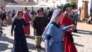 preview picture of video 'Eulenspiel & Musici Hilari beim Mittelalterfest in Eggenburg 2013: Szene III'