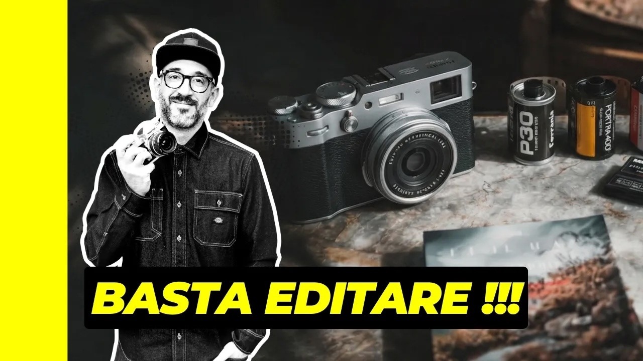 Perché ho smesso di editare le mie foto (Fujifilm e le ricette)