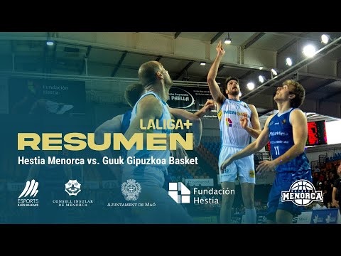 ⏯️ 𝐑𝐄𝐒𝐔𝐌𝐄𝐍 𝐋𝐀𝐋𝐈𝐆𝐀+ | 𝐉𝟐𝟐 𝐋𝐄𝐁 𝐎𝐫𝐨 𝟐𝟑/𝟐𝟒: Hestia Menorca 89-81 Guuk Gipuzkoa Basket