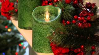 Set of 2 Mirage Flameless Candles by Candle Impressions with Dan Hughes