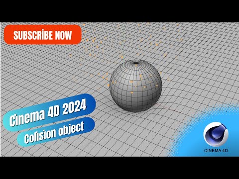 Cinema 4d 2024 Collision Object Tutorial