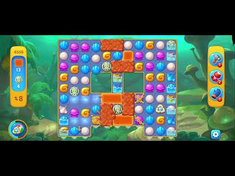 Fishdom Level 5446. Used Hammer.