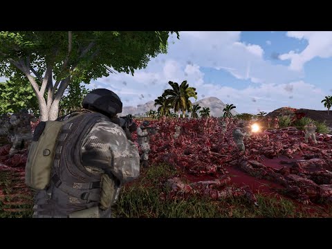 10,000 MODERN ARMY Trapped in an Island with 1 MILLION ORC ARMY - Ultimate Epic Battle Simulator 2