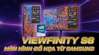 Màn hình máy tính hoàn hảo cho công việc I Samsung ViewFinity S8 LS27B800PXEXXV I M Review