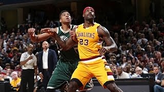 Giannis Antetokounmpo - Milwaukee Bucks - LeBron James - Cleveland Cavaliers