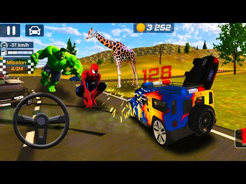 Mad Police Hummer Driving Around The City - Police Car Chase #49 - Best Gameplay (Android iOS)