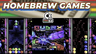 Quarx - New Commodore 64 Game - 2025