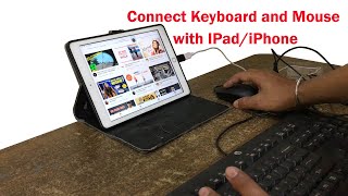 How to Connect your Keyboard and Mouse with an iPad/iPhone without any Software| AMTVPro