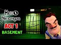 Hello Neighbor Act 1 Basement Quick And Easy Hack