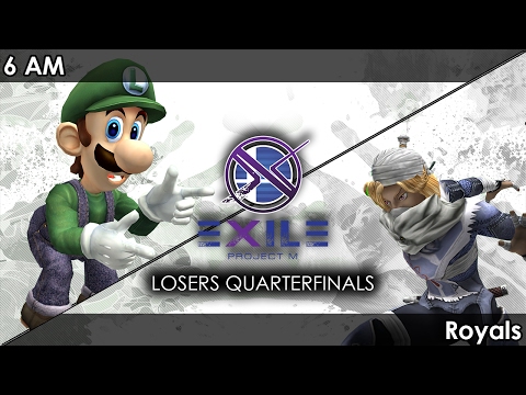 Project M: VR | 6 AM (Luigi) V PKK | Royals (Sheik) - Exile 72 Tournament SSBPM