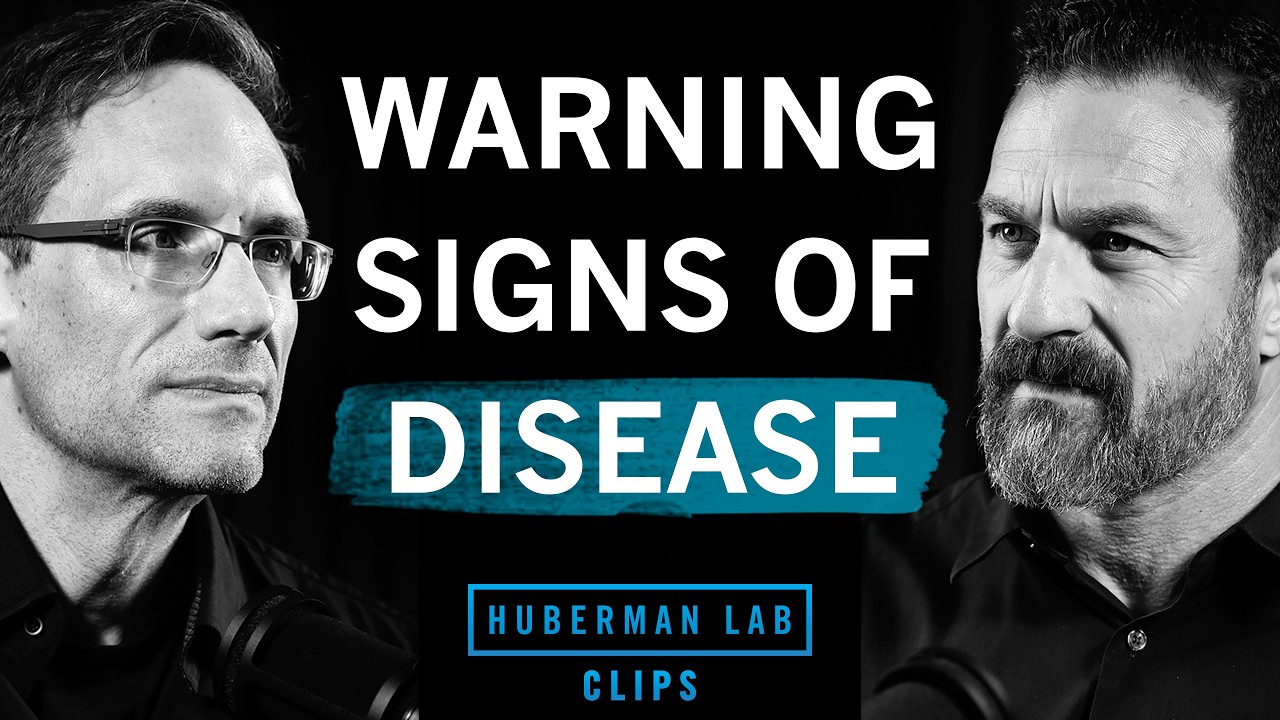 Early Warning Signs of Chronic Disease | Dr. Chris Thompson & Dr. Andrew Huberman