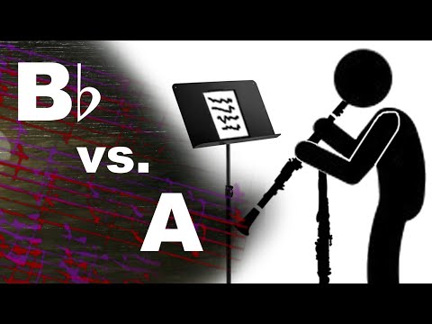 Orchestration Tip: B-flat Clarinet vs. A Clarinet