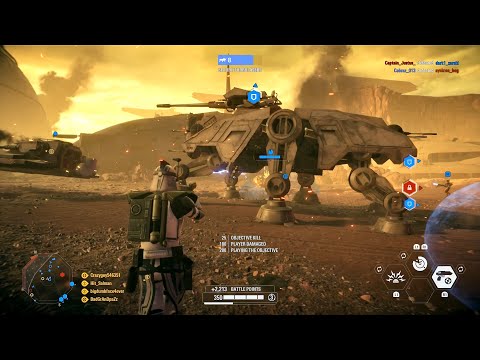Star Wars Battlefront 2: Galactic Assault Gameplay (No Commentary)