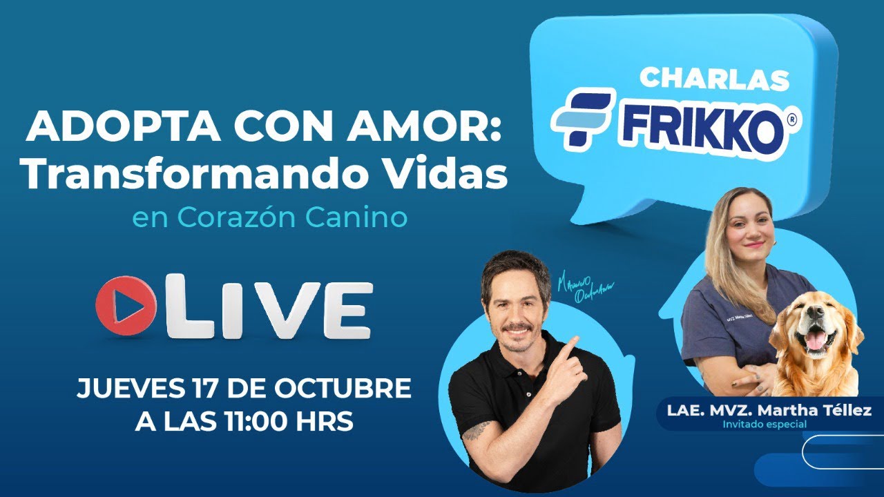 6º Charla Frikko con Mauricio Ochmann y Martha Téllez