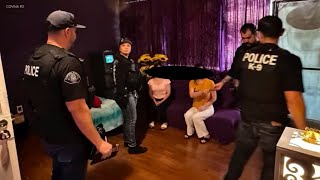 7 massage parlors busted for illegal sexual activity