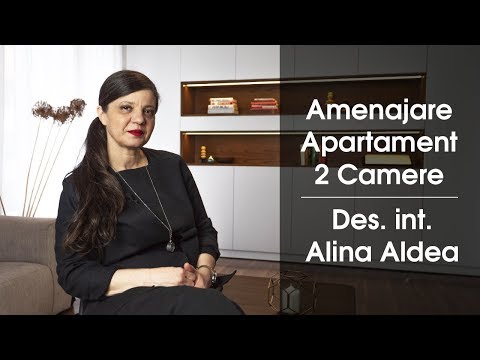 Amenajare interioară Smart Luxury - Apartament 2 camere, designer de interior Alina Aldea