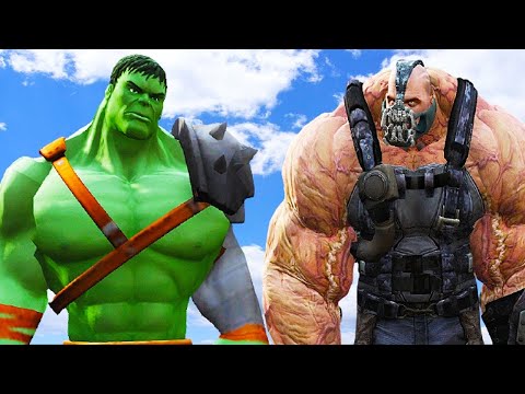 GLADIATOR HULK VS BANE - EPIC BATTLE / แกลดิเอเตอร์ ฮัค vs เบน - ศึกมหากาฬ