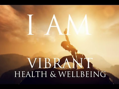 I AM Affirmations ➤ VIBRANT HEALTH & WELLBEING | Stay Motivated to Succeed  ⚛ Stunning Nature Video