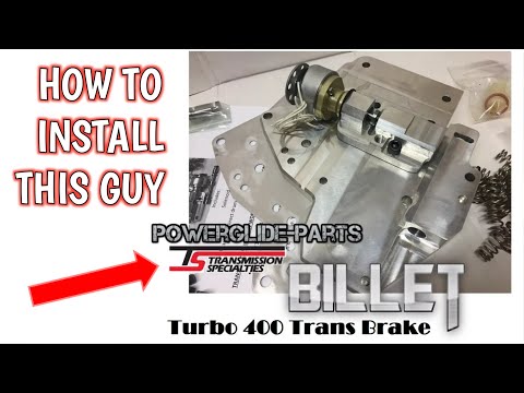 How To Install TSI TH400 Trans Brake, Step By Step!!! Summit Jegs.
