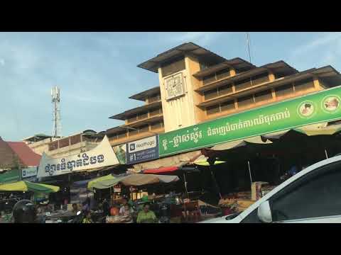 Psar Thom Leur Market in Battambang Province