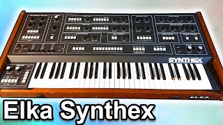 Video thumbnail for ELKA SYNTHEX - Sounds, Patches & Ambient Soundscapes | Synthesizer Demo by synth4ever