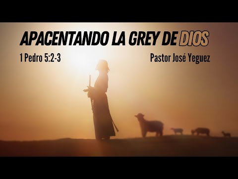 Apacentando la Grey de Dios | 1 Pedro‬ ‭5‬:‭2‬-3 | Pastor José Yeguez